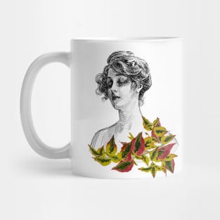 dark looking girl Mug